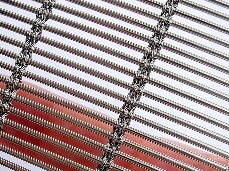 Curtain decoration metal mesh